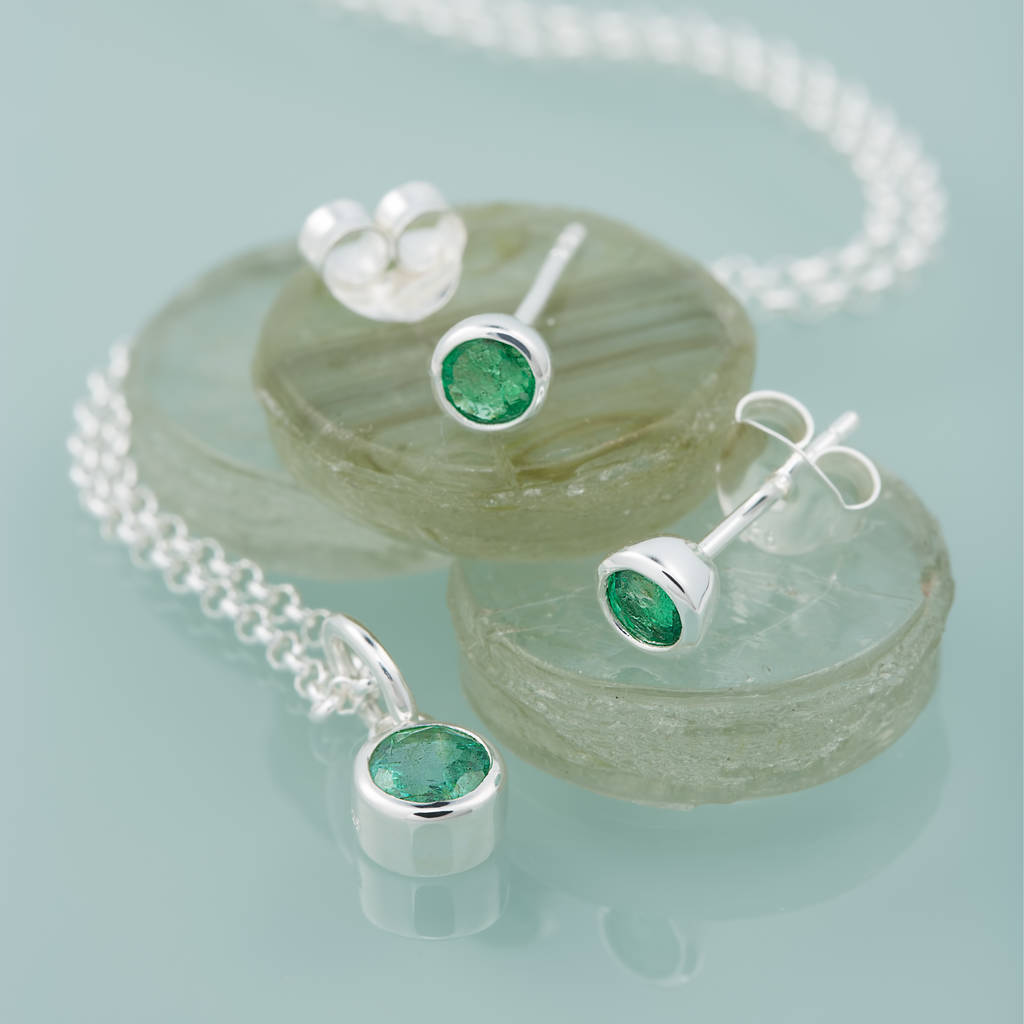 Birthstone Jewellery Set By Lily Charmed