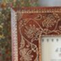 Indian Wood Picture Frame, Hand Painted Photo Frame, thumbnail 2 of 7