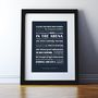 Theodore Roosevelt Man In The Arena Typographic Print, thumbnail 1 of 4