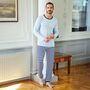 Men's 'Maritime' Bamboo Pyjama Set, thumbnail 1 of 5