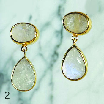 Tallulah Gold Earrings, 2 of 12