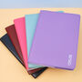 Personalised Monogram Leather Bound Notebook, thumbnail 4 of 8