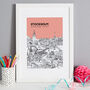 Personalised Wedding Gift 'Our Special City', thumbnail 7 of 12