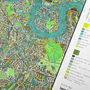London Wall Map, thumbnail 12 of 12