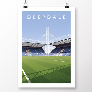 Preston Deepdale Alan Kelly Town End Poster, 2 of 7