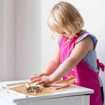 Personalised Easter Rabbit Apron Baking Gift Set, 5 of 8