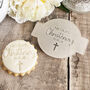 Personalised Cross Design Christening Icing Embosser, thumbnail 2 of 8