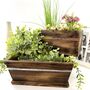 Personalised Wooden Pot Planter, thumbnail 6 of 12