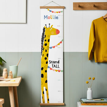 Personalised Giraffe Height Chart, 5 of 5