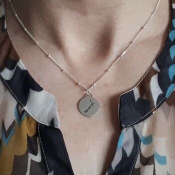 Personalised 'Our Special Place' Map Necklace, 5 of 5