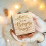 Personalised Wedding Mini Keepsake Box, thumbnail 1 of 5