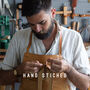 Personalised, Handstitched Leather Razor Cover, thumbnail 5 of 7