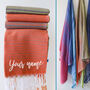 Personalised Beach Towel, Sustainable Gift, thumbnail 4 of 9