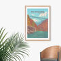 New River Gorge National Park Travel Poster Art Print, thumbnail 3 of 7