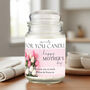 Personalised Mother's Day Scented Candle Jar, thumbnail 1 of 6