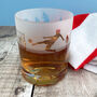 Football Etched Glass Tumber, thumbnail 2 of 4