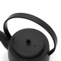 Cast Iron Teapot Kobe 1200ml Black Steel Mesh Filter, thumbnail 5 of 6