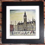 Framed 'Manchester Town Hall' Print. Lowry Style, thumbnail 3 of 3