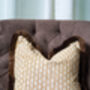 Brown Fringed Cushion Cover, thumbnail 4 of 6