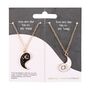 Pair Of Yin Yang Best Friend Pendant Necklaces, thumbnail 2 of 3