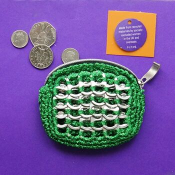 Colourful Fair Trade Made Small Change Purse, 6 of 12