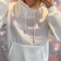 Teen Christmas Gift Have A Good Day Hoodie White, thumbnail 2 of 4