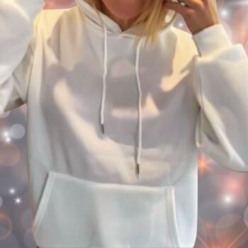 Teen Christmas Gift Have A Good Day Hoodie White, 2 of 4
