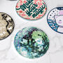 18th Birthday Card With Pvc Disco Ball Coaster, thumbnail 4 of 4