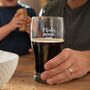 'Bonus Dad' Pint Glass Father's Day Gift For Stepdad, thumbnail 1 of 9