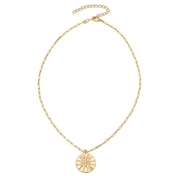Zodiac Scorpio Gold Chain And Charm Set, 2 of 2