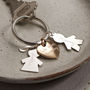 Personalised Sterling Silver Person Keyring, thumbnail 2 of 7