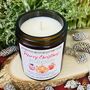 Personalised Teacher Christmas Gift Gingerbread Candle, thumbnail 2 of 3