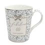 Fabulous 40th Birthday Mug Gift Fine China, thumbnail 2 of 5