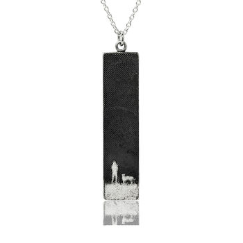 Dog Lovers Necklace 'Walks Beneath The Nights Sky', 3 of 4