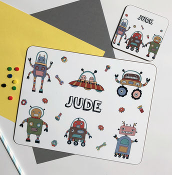 Robot Placemat, 4 of 11