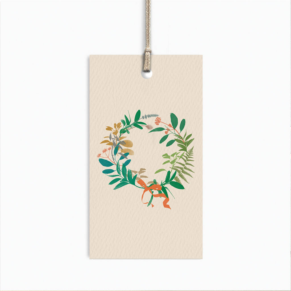 Wreath Gift Tags