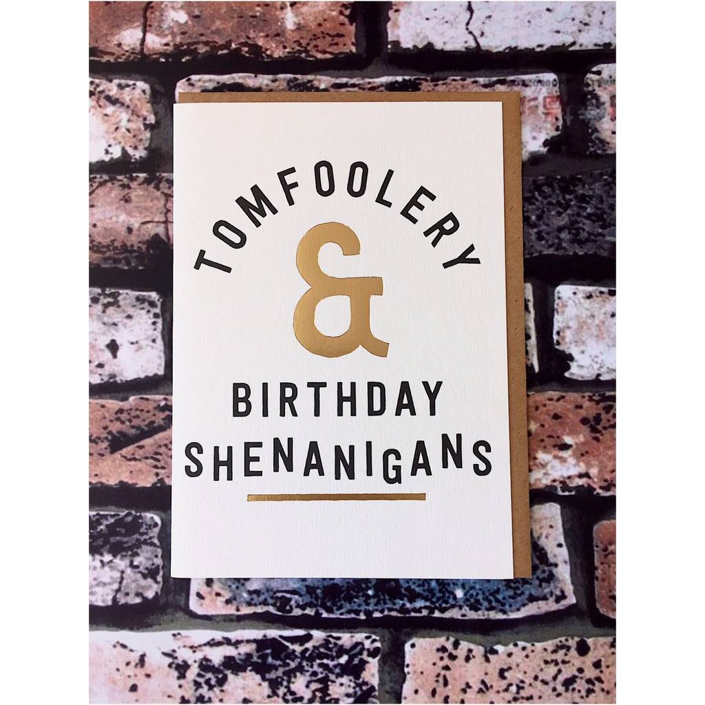 Birthday Shenanigans By Velvet Olive