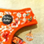 Sweet Marmalade Blossom Custom ID Dog Tag, thumbnail 2 of 4