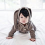 Bunny Hooded Jumpsuit, thumbnail 5 of 12