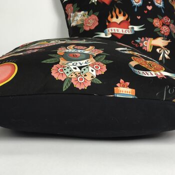 Mexican Tattoo Cushion Cover, 4 of 6