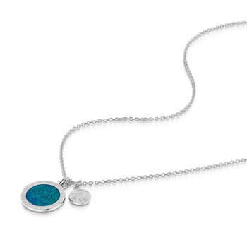St Christopher With Compass Tag 925 Sterling Silver, 7 of 8