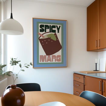 Spicy Marg Kitchen Wall Art Print, 7 of 9