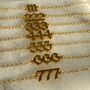 Angel Number Bracelet, thumbnail 1 of 3