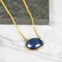 Talitha Honey Sapphire Necklace, thumbnail 3 of 4