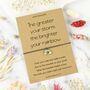 Greater The Storm The Brighter The Rainbow Wish Bracelet, thumbnail 1 of 4