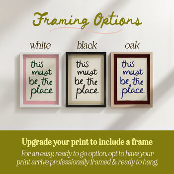 This Must Be The Place Handwritten Print, 6 of 11