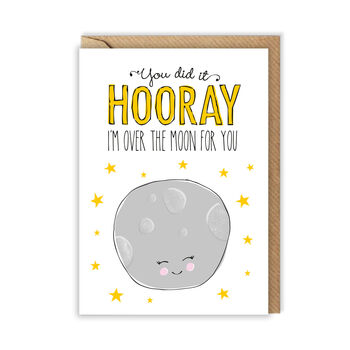 Congratulations Card Over The Moon For You, 2 of 3