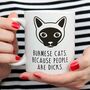 Funny Burmese Cat Mug, thumbnail 1 of 4