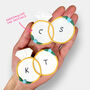 Personalised Wedding Gift Car Letterbox Iced Cookies, thumbnail 2 of 9