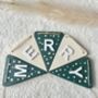 Wooden Christmas Bunting Happy Christmas Mantel Banner, thumbnail 10 of 11